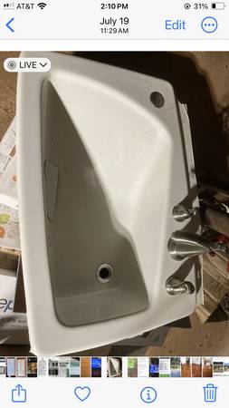 PORCELAIN SINK (bathroom) 1