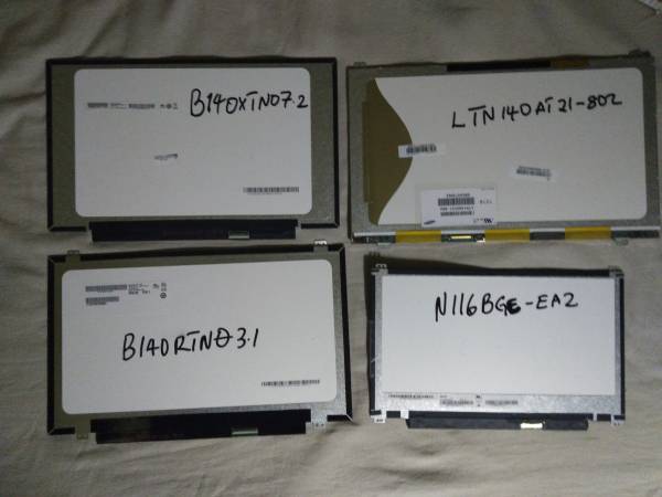 Laptop LCD screens 1