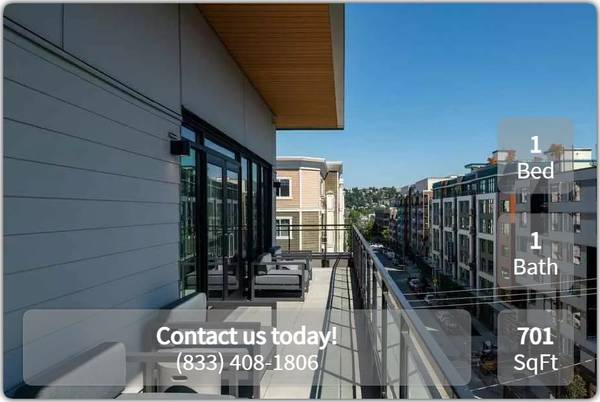 $2,281 / 1br - 701ft2 - Just the place you're looking for! Come and see! Ask About Specials! (Seattle)63934550224386121