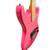 Viper GE93 Electric 6 String Guitar By BG Guitars Hot Pink 9 thumbnail