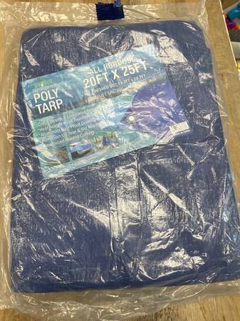 New 20' x 25' All Purpose Poly Tarp 1