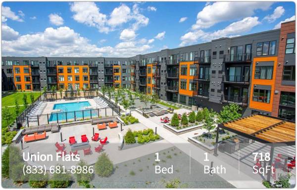 $1,430 / 1br - 718ft2 - Best spot in Saint Paul! 1 bed/1 bath. Book a visit! (Saint Paul)64003956612867122