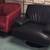 Sleek LEATHER Swivel Chairs by Natuzzi, Chateau d'Ax GORGEOUS HIGH END 8 thumbnail