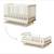 Oeuf crib + toddler bed convert kit + mattress 3 thumbnail