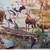 1500 piece puzzle: "African Paradise" Daphne Butler Wildlife Art 11 thumbnail