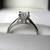 1.55 CT Princess Cut Diamond Solitaire Ring 14k Gold 5 thumbnail