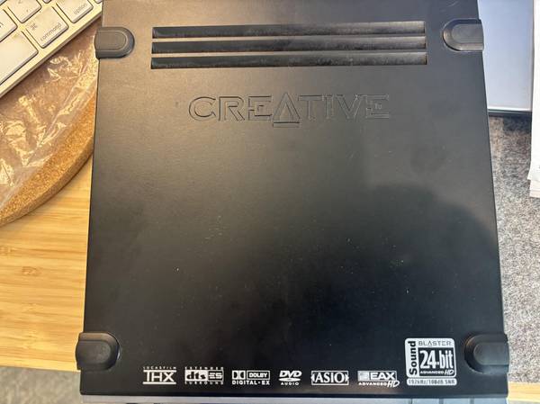 Creative Sound Blaster Audigy 2 SB0290 Interfaz Externa de 24 bits Usada - $30 (santa rosa)63439727262339122