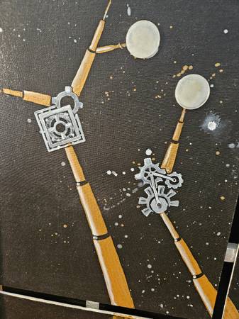 GRAN PINTURA PERSONALIZADA DEL ÁRBOL DE LA VIDA - $80 (mar vista)63471349772291121