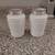 vintage Milk glass salt & pepper shakers 3 thumbnail