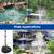 Antfraer 70W Solar Pond Filter with Water Pump, Solar Fountain Pump 9 thumbnail