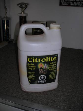 One Gallon Citronella Lamp Oil 1