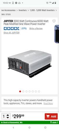 Jupiter 3000 watt power inverter brand new 1