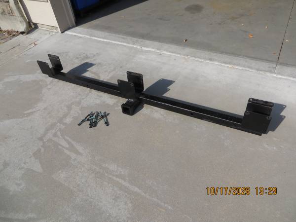 Pull trailer rv bumper mounted 2" receiver hitch 1