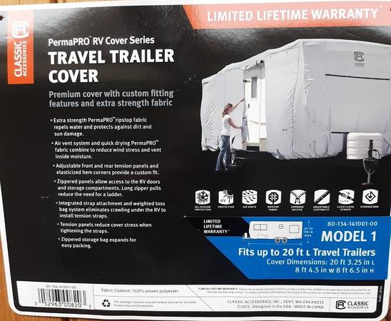 Travel Trailer Cover 1