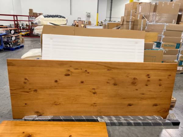 Solid Wood 95" Dining Table Top Project Piece Brand New 1