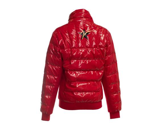 The Voller (Beach Volleyball Co.) Men's Red Puffer Jacket New Sz Large - $99 (mill valley)63471477365889124