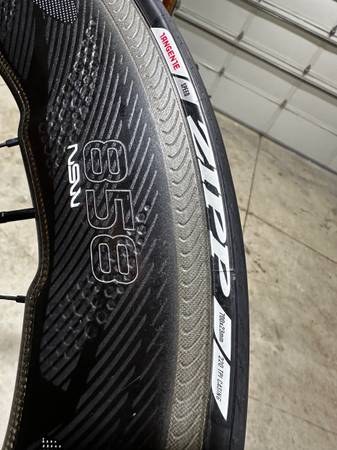 Juego de ruedas ZIPP 858 NSW usado una vez - $2.100 (RIDGEFIELD)63471431189379123