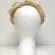 Vintage 1950's-1960's Ladies Ivory/Champagne Color Flower Applique Hat 5 thumbnail