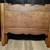 Vintage solid carved wood twin bunkbed set 5 thumbnail