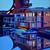 Alex Nizovsky - Sausalito Owl Houseboat - Landscape Painting - 30"x40" 1 thumbnail