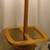 Vintage Wood Gold Metal Glass Floor Lamp 1 thumbnail