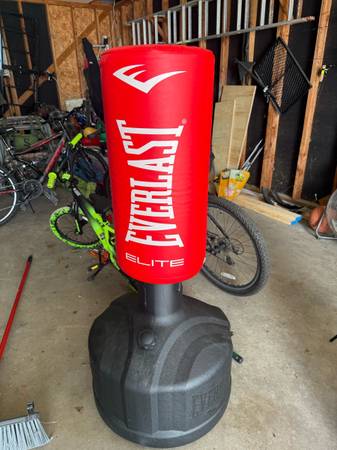 Everlast freestanding  punching bag 1
