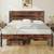 Rustic Queen Bedframe with Headboard 2 thumbnail