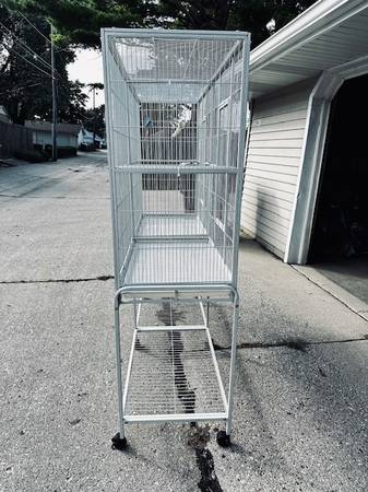Huge birdcage aviary - 4 feet by 5 foot - with extras - $20063471072482563121