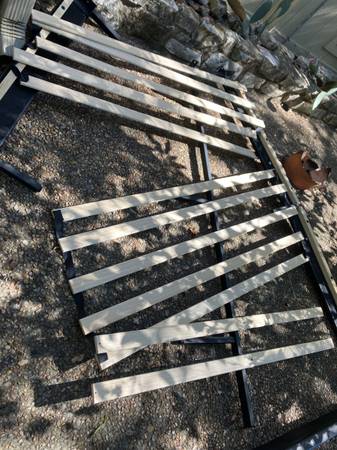 Queen Platform Bed slats 1