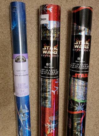 Star Wars Wrapping Paper 1