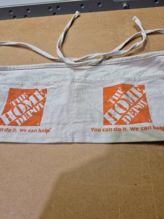 Kid-Sized Home Depot Apron - $35 (Burke)62946979547523121