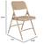 NPS 200 Series Beige Premium Folding chairs --4 PACK--. -BRAND NEW- 1 thumbnail