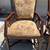 Vintage Chinese Chippendale Arm Chairs Orientalist Upholstery 2 thumbnail