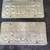CALIFORNIA BLUE AND YELLOW MATCHING LICENSE PLATES 1968 to 1986 7 thumbnail