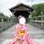 Made in Japan Shichigosan 7-year-old girl multi-piece kimono set 5 thumbnail