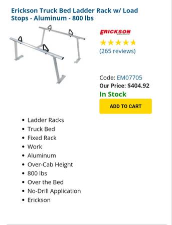 Aluminum truck rack 1
