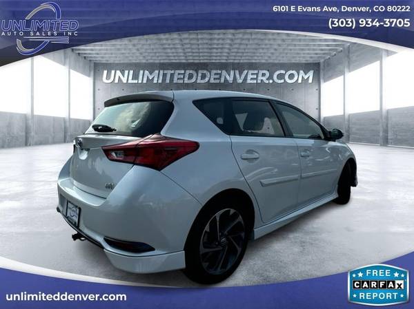 2017 Toyota Corolla iM - $14,997 (Toyota Corolla iM Sedán)63492382995843123