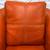 SET OF 2 Zuri Furniture High End Luxury "Lucy" Swivel Chairs (Orange) 7 thumbnail