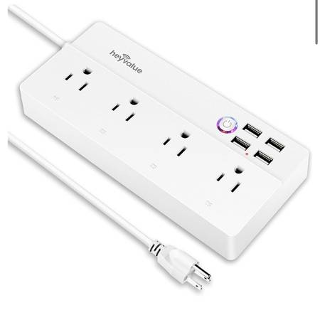 [Brand New Unopened] Smart Power Strip Surge Protector Voice Control A 1