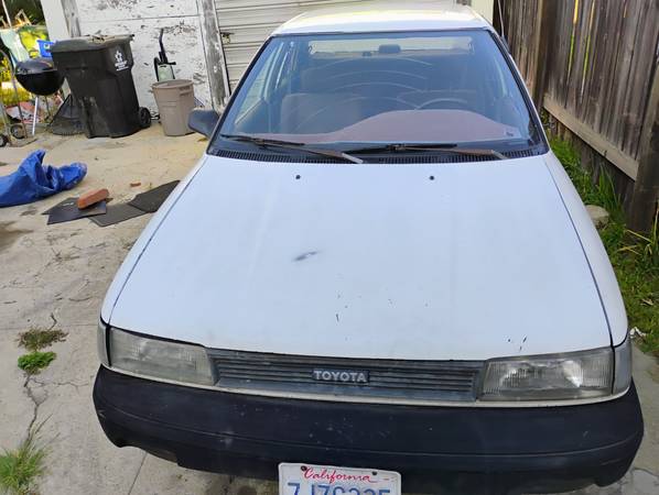 1989 COROLLA. RUNS. BAD RACK N PINION-- WONT STEER - $599 (ALHAMBRA)63470047727363122