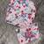 Cute pink floral mini backpack 3 thumbnail