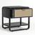 Beautiful Anaise Cane Nightstand (Crate & Barrel) — Like New 5 thumbnail