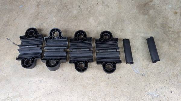 Dualbell Superset Black- Connect Dumbbells to Barbell- for 1" Standard - $20 (houston)63470266379651121