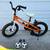 Kids Bike - 16" Orange, with training wheels 1 thumbnail