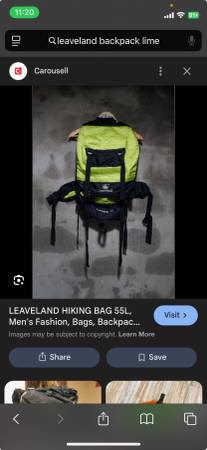 Misplaced hiking backpack, want help getting it back 1