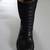 Harley Davidson Womens Size 6M Black Leather Moto Boots with Zipper 13 thumbnail
