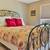 Queen vintage iron bedframe 1 thumbnail