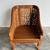 Vintage Carved Huali Rosewood Asian Tub Chair - JF 4 thumbnail