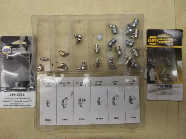 Assorted Grease Fittings 1