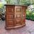 Like New Mid Century Solid Walnut Entryway Cabinet 2 thumbnail